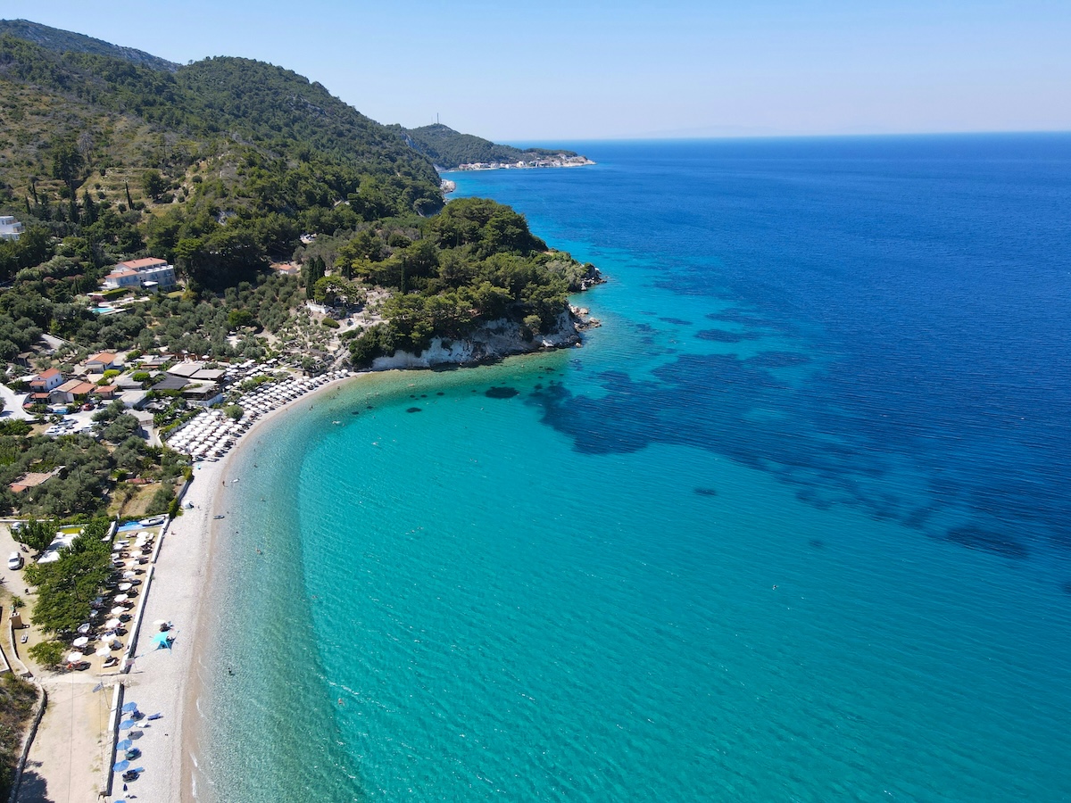 Tsamadou beach, Samos island