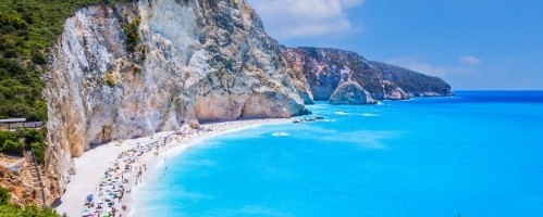 Η παραλία Πόρτο Κατσίκι στη Λευκάδα