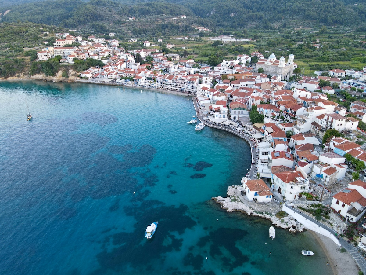 village of Kokkari, Samos island